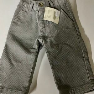 Janie and Jack gray corduroy pants